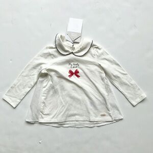 Chicco NWT Peter Pan collar top 15 months